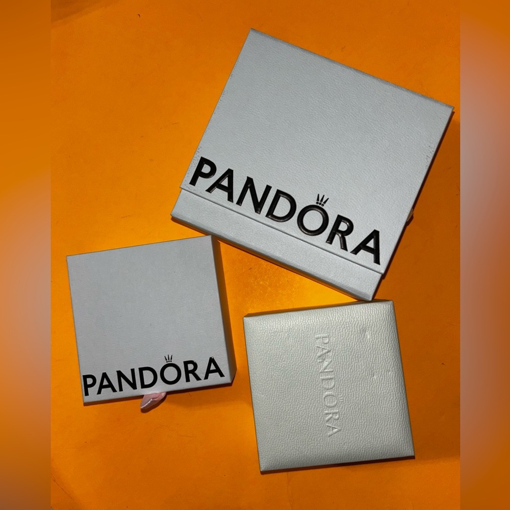 Pandora Elegant Gray Jewelry Box Trio